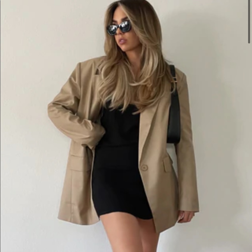 Tan blazer